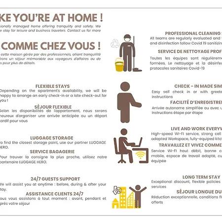 Apartamento Notre Dame - Premium For 4